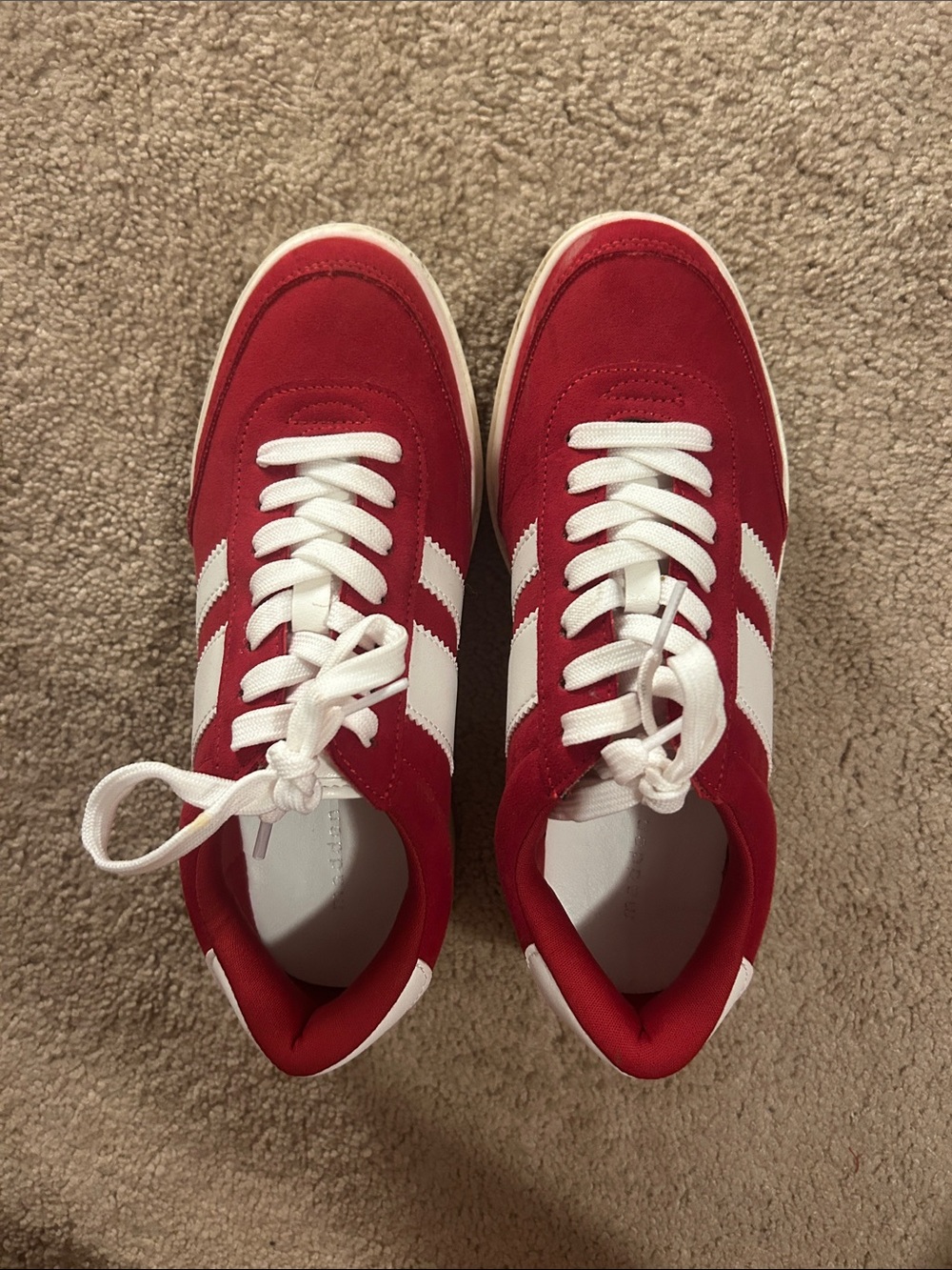 Red madden girl sneakers